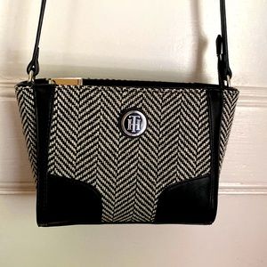 Tommy Hilfiger smol Tweed crossbody bag